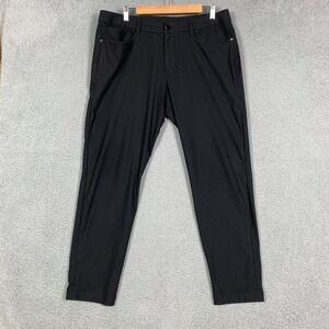 Lululemon ABC Pant Men's 36 x 29 Black‎ Slim-Fit 5 Pocket Warpstreme Casual Golf